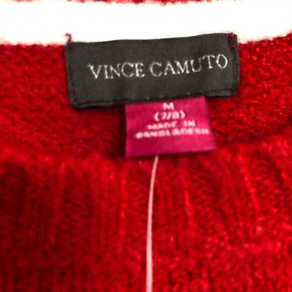 VINCE CAMUTO - Girls Sz M (7-8) “Love” Sweater in Cozy Acrylic/Poly Blend. CUTE! - Picture 7 of 13